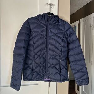 Paradox Women's Navy Puffer Jacket